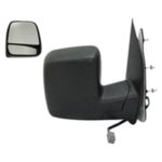 Right Mirror outside rear view power remote; dual glass mirror; w/o puddle lamp - FORD E-350 SUPER DUTY 2003-2006