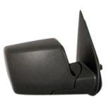 Right Mirror outside rear view Power; w/o Puddle Lamps; w/Cover; Black - FORD EXPLORER 2006-2010
