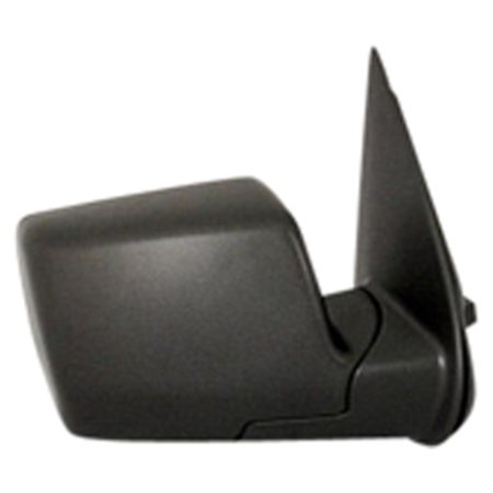 Right Mirror outside rear view Power; w/o Puddle Lamps; w/Cover; Black - FORD EXPLORER 2006-2010
