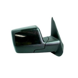 Right Mirror outside rear view Power; Non-Heated; Black; PTM - FORD RANGER 2006-2011