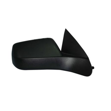 Right Mirror outside rear view Power; Non-Heated; Textured Black; w/Cover - FORD FOCUS 2008-2011