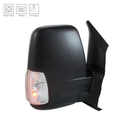 Right Mirror Outside Rear View Power; Heated; Medium Roof/High Roof - FORD TRANSIT-350 HD 2015-2017