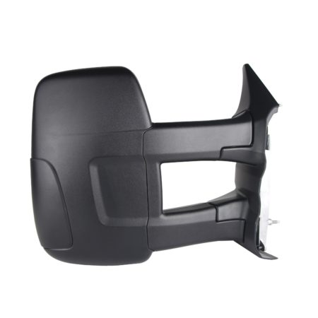 Right Mirror outside rear view Manual; Long Arm; Low Roof; Textured - FORD TRANSIT-350 HD 2015-2019