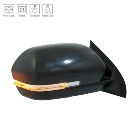 Right Mirror outside rear view w/Signal Lamps; w/o Side View Camera; w/o BLIS; w/Cover; PTM - FORD EXPEDITION 2019-2020