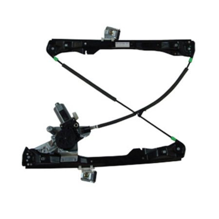 Left Front door glass regulator Sedan/Wagon/H/B; 4 Door; Power; w/Motor - FORD FOCUS 2000-2007