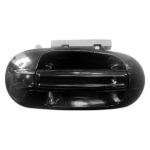 Right Rear door handle outer smooth finish; black - paint to match - FORD EXPEDITION 2003-2006