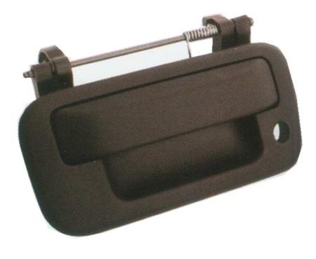 Rear gate handle Flat Black; Textured - FORD EXPLORER SPORT TRAC 2007-2010