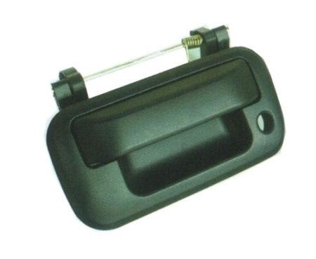 Rear gate handle smooth black; Code UA - FORD F-150 2005-2008