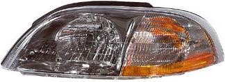 Left Headlamp assy composite all - FORD WINDSTAR 1999-2000
