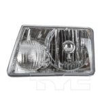Left Headlamp assy composite Requires Parklamp Socket & Bulb - FORD RANGER 2004-2011