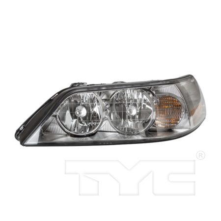 Left Headlamp assy composite w/o HID - LINCOLN TOWN CAR 2003-2004