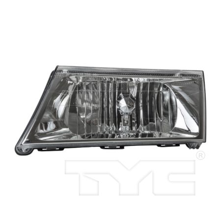 Left Headlamp assy composite except Marauder; To 8-7-03; w/o bulbs or sockets; bright - MERCURY GRAND MARQUIS 2003-2004