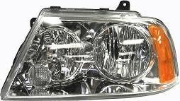 Left Headlamp assy composite Halogen - LINCOLN NAVIGATOR 2003-2006