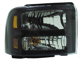 Left Headlamp assy composite w/harley davidson model - FORD F-250 SUPER DUTY 2005-2007