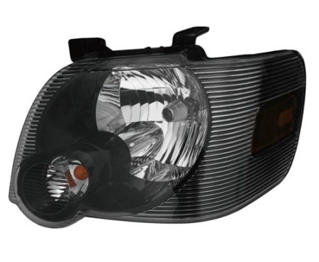 Left Headlamp assy composite w/smoke lens - FORD EXPLORER 2006-2010