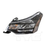 Left Headlamp assy composite SES; Coupe/Sedan - FORD FOCUS 2010-2011