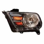 Left Headlamp assy composite GT; Halogen - FORD MUSTANG 2010-2014