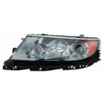 Left Headlamp assy composite Halogen; w/o Sport Appearance Pkg - LINCOLN MKZ 2010-2012