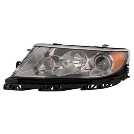 Left Headlamp assy composite Halogen; w/Sport Appearance Pkg - LINCOLN MKZ 2010-2012