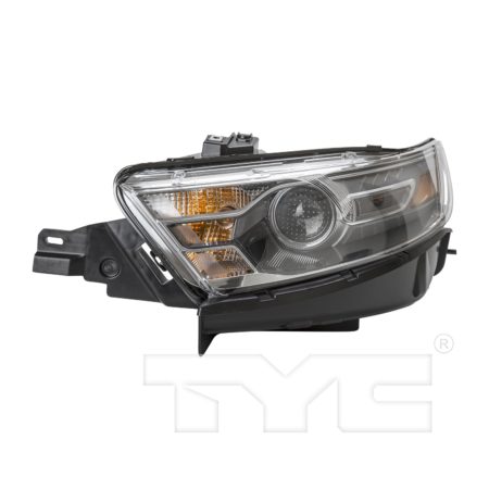 Left Headlamp assy composite Halogen - FORD TAURUS 2013-2014