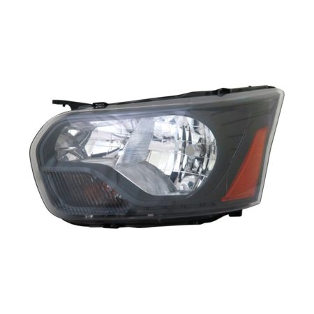 Left Headlamp assy composite To 9-2-15; w/o Chrome Trim - FORD TRANSIT-350 2015-2016