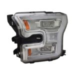 Left Headlamp assy composite CREW CAB|EXTENDED CAB; LED; w/o Special Edition Pkg CAPA - FORD F-150 2015-2016