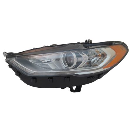 Left Headlamp Assy Composite Halogen; W/Signature Lighting - FORD FUSION 2017-2020