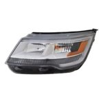 Left Headlamp assy composite XLT|LIMITED|PLATINUM; LED; w/Signature Lighting; From 4-4-18; Assy - FORD EXPLORER 2018-2019
