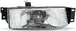 Right Headlamp assy composite all - FORD ESCORT 1991-1996