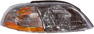 Right Headlamp assy composite all - FORD WINDSTAR 1999-2000