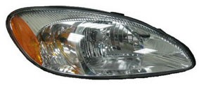 Right Headlamp assy composite except Centennial Edition; w/o bulbs or harness - FORD TAURUS 2003-2003