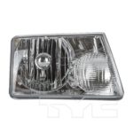 Right Headlamp assy composite Requires Parklamp Socket & Bulb - FORD RANGER 2004-2011