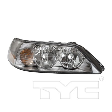Right Headlamp assy composite w/o HID - LINCOLN TOWN CAR 2003-2004
