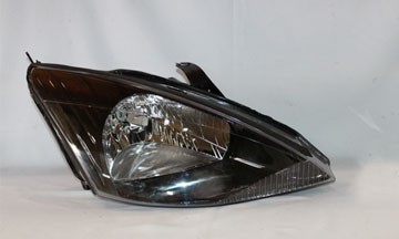 Right Headlamp assy composite SVT; halogen - FORD FOCUS 2002-2003