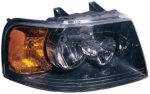 Right Headlamp assy composite w/black bezel - FORD EXPEDITION 2003-2006