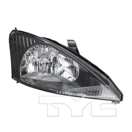Right Headlamp assy composite except SVT; halogen - FORD FOCUS 2003-2004