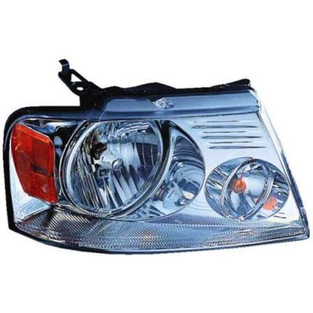 Right Headlamp Assy Composite W/Chrome Trim