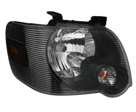 Right Headlamp assy composite w/smoke lens - FORD EXPLORER 2006-2010