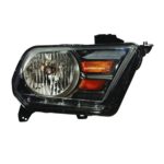 Right Headlamp assy composite BASE; Halogen - FORD MUSTANG 2010-2014