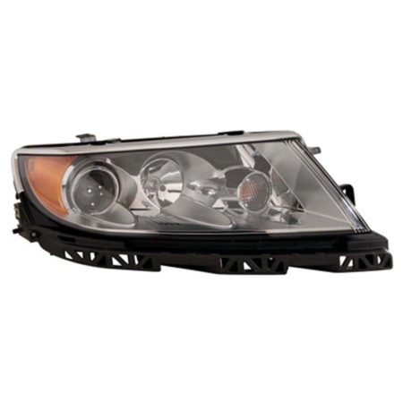 Right Headlamp assy composite Halogen; w/Sport Appearance Pkg - LINCOLN MKZ 2010-2012