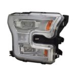 Right Headlamp assy composite CREW CAB|EXTENDED CAB; LED; w/o Special Edition Pkg CAPA - FORD F-150 2015-2016