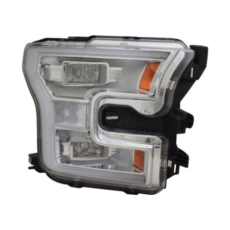 Right Headlamp assy composite CREW CAB|EXTENDED CAB; LED; w/o Special Edition Pkg - FORD F-150 2015-2016
