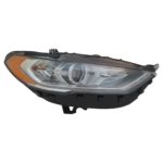 Right Headlamp Assy Composite Halogen; W/Signature Lighting - FORD FUSION 2017-2020