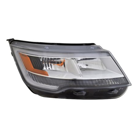 Right Headlamp assy composite XLT|LIMITED|PLATINUM; LED; w/Signature Lighting; From 4-4-18; Assy - FORD EXPLORER 2018-2019