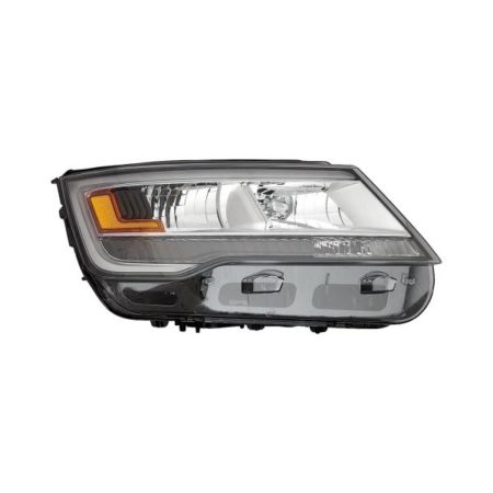 Right Headlamp assy composite XLT; w/o Signature Lighting - FORD EXPLORER 2019-2019