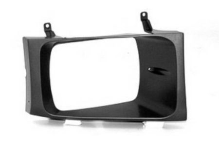 Right Headlamp door w/sealed beam headlamps; silver & black - FORD F-250 SUPER DUTY 1999-2004
