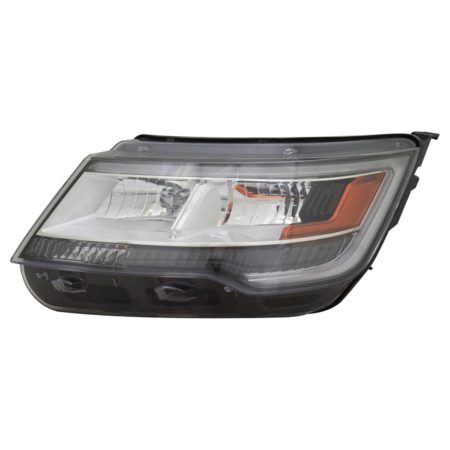 Left Headlamp Lens/Housing LIMITED/PLATINUM/XLT; HID - FORD EXPLORER 2016-2018
