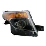 Right Headlamp lens/housing HID; To 1-14-11 - FORD EXPLORER 2011-2015