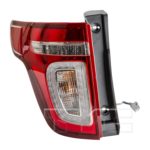 Left Taillamp assy Level 1 - FORD EXPLORER 2011-2015