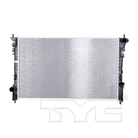 Radiator assembly w/towing package; To 7-30-12 - LINCOLN MKX 2007-2012